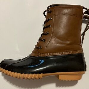 EUC Sporto The Original Duck Boot Women's Ariel Cold Weather Boots, tan/brown